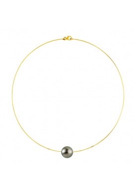 Collier Câble en Or Jaune
