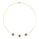 Collier Câble en Or Jaune