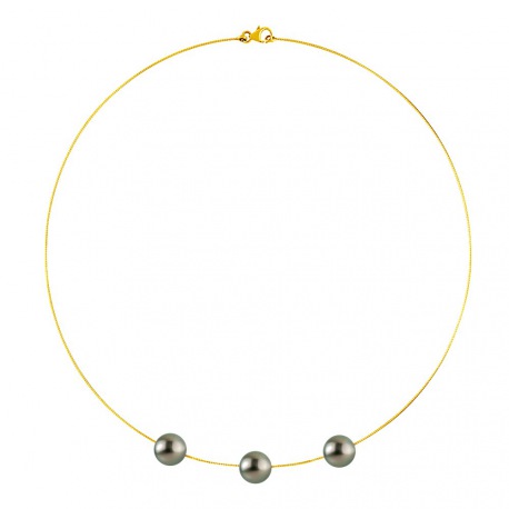 Collier Câble en Or Jaune