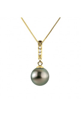 Collier Diamant Or Jaune