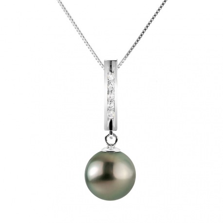 Collier Diamant Or Blanc