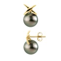 Boucles d'Oreilles - Motif Nœuds  Or Jaune