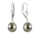 Boucles d'Oreilles en Or Blanc