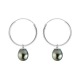 Boucles d'Oreilles en Or Blanc