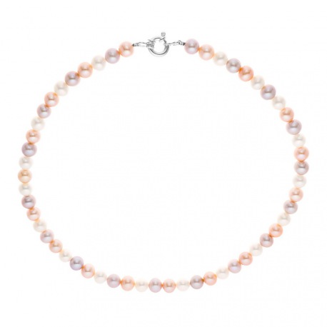 Collier   - Fermoir Anneau Marin Prestige en Argent Massif