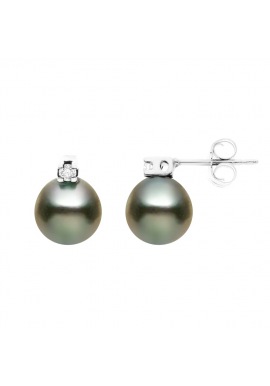 Boucles d'Oreilles Prestige en Or Blanc