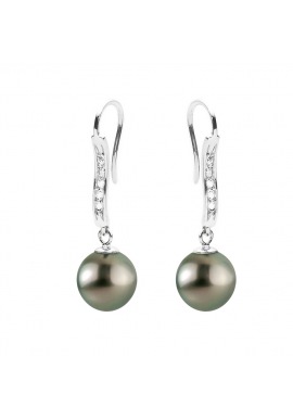 Boucles d'Oreilles JOAILLERIE en Or Blanc