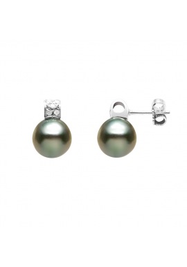 Boucles d'Oreilles JOAILLERIE en Or Blanc