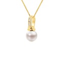 Pendentif en Or Jaune & Diamants