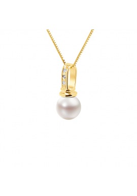 Pendentif en Or Jaune & Diamants