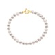Bracelet Rang  - Fermoir Anneau Marin Or Jaune -