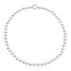 Collier Rang  - Fermoir Anneau Marin Prestige Or Blanc