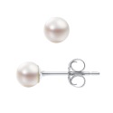 Boucles d'Oreilles en Or Blanc _x000D_