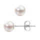 Boucles d'Oreilles en Or Blanc _x000D_