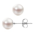 Boucles d'Oreilles en Or Blanc _x000D_