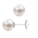 Boucles d'Oreilles en Or Blanc _x000D_