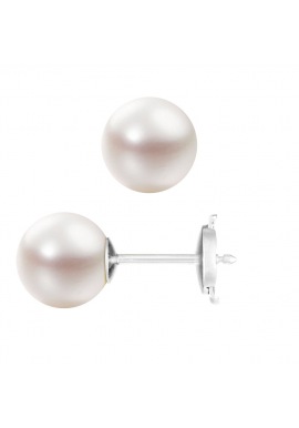 Boucles d'Oreilles en Or Blanc _x000D_