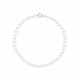 Choker - Fermoir Anneau Marin Or Blanc