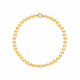 Choker - Fermoir Anneau Marin Or Jaune