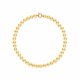 Choker - Fermoir Anneau Marin Or Jaune