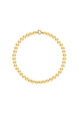 Choker - Fermoir Anneau Marin Or Jaune