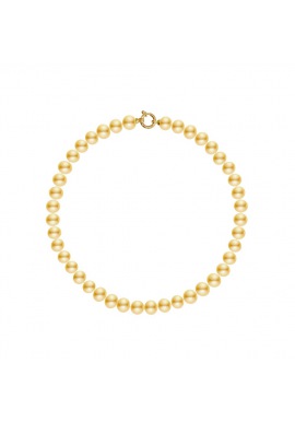 Choker - Fermoir Anneau Marin Or Jaune