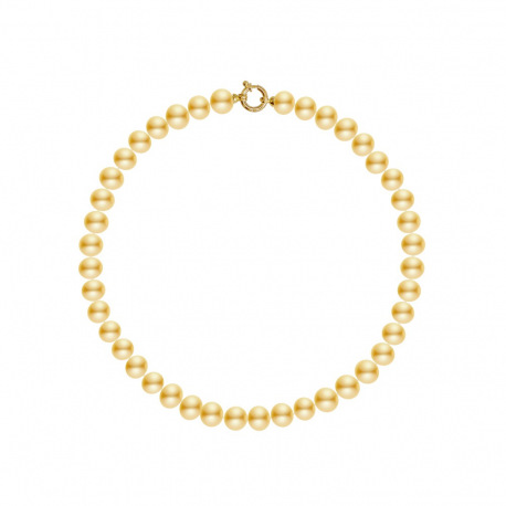 Choker - Fermoir Anneau Marin Or Jaune
