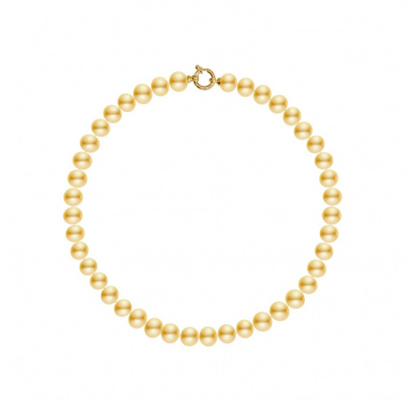 Choker - Fermoir Anneau Marin Or Jaune