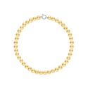 Choker - Fermoir Anneau Marin Or Blanc