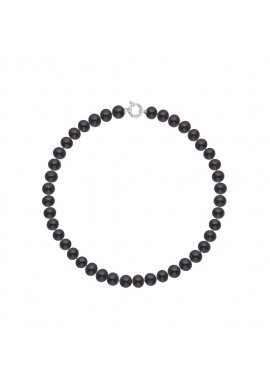Choker - Fermoir Anneau Marin Or Blanc