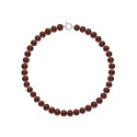 Choker - Fermoir Anneau Marin Or Blanc