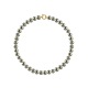 Choker - Fermoir Anneau Marin Or Jaune