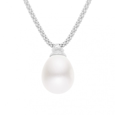 Collier Maille Amandine en Or Blanc