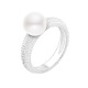 Bague Jonc Amandine en Or Blanc