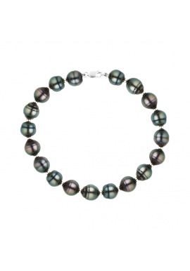 Bracelet Rang - Viroles Or Blanc