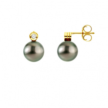 Boucles d'Oreilles en Or Jaune