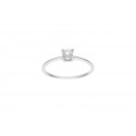 Bague Solitaire Véritables Diamants 0,035 Carats