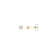 Boucles d'Oreilles Solitaire Véritables Diamants Serti Illusion 0,40 Carats
