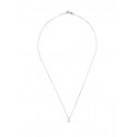 Collier Véritable Diamant Solitaire 0,30 Carats Serti 4 Griffe