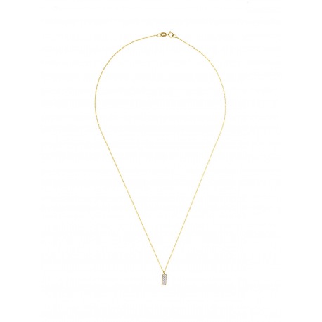 Collier Véritables Diamants 0,04 Carats