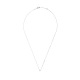 Collier Véritable Diamant Solitaire 0,05 Carats Serti 4 Griffe