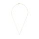 Collier Véritable Diamant Solitaire 0,05 Carats Serti 4 Griffe