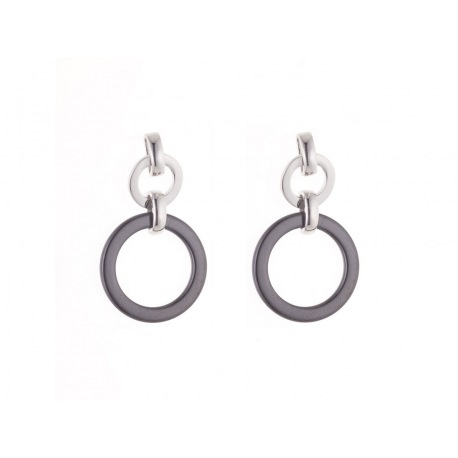 Boucles d'Oreilles Pendantes Céramique