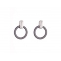 Boucles d'Oreilles Pendantes Céramique