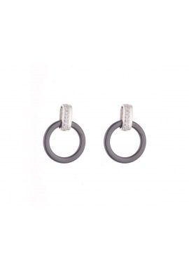 Boucles d'Oreilles Pendantes Céramique