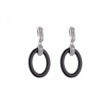 Boucles d'Oreilles Pendantes Céramique