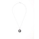 Collier Pendentif Céramique Motif Cercle