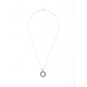 Collier Pendentif Céramique Motif Cercle