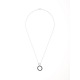 Collier Pendentif Céramique Motif Cercle