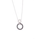 Collier Pendentif Céramique Motif Cercle